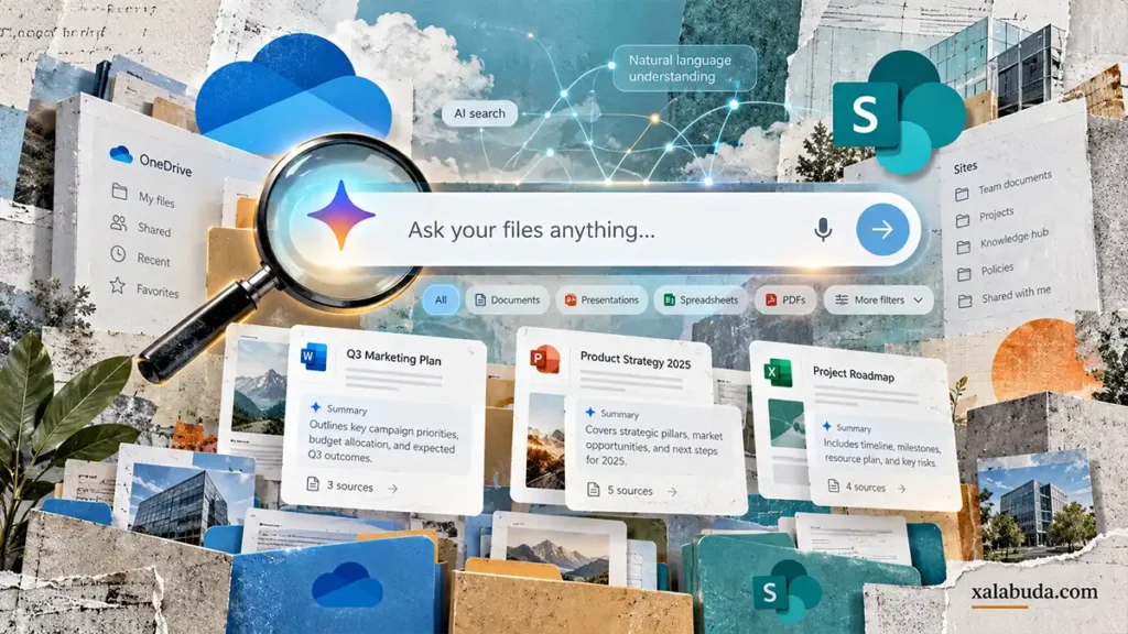 Copilot Search OneDrive SharePoint