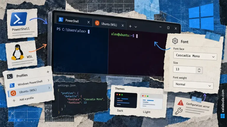 windows terminal шрифт