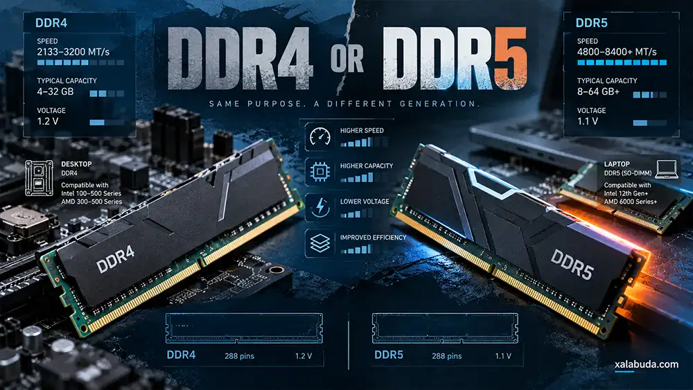 DDR4 или DDR5