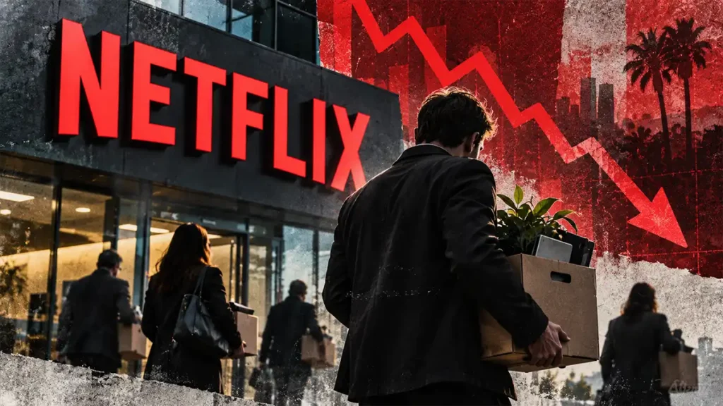 сокращение сотрудников Netflix
