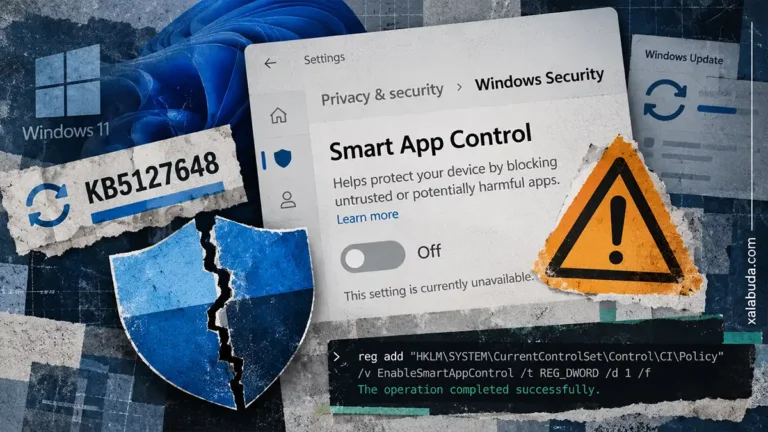 KB5127648 Smart App Control