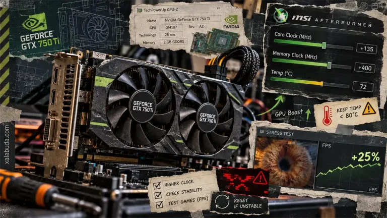 разгон видеокарты 750ti на процессоре gm107 a