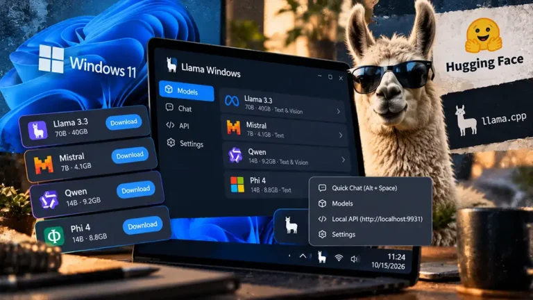 Llama Windows