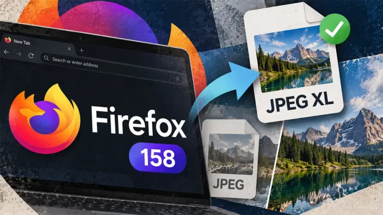 Firefox 158 JPEG XL